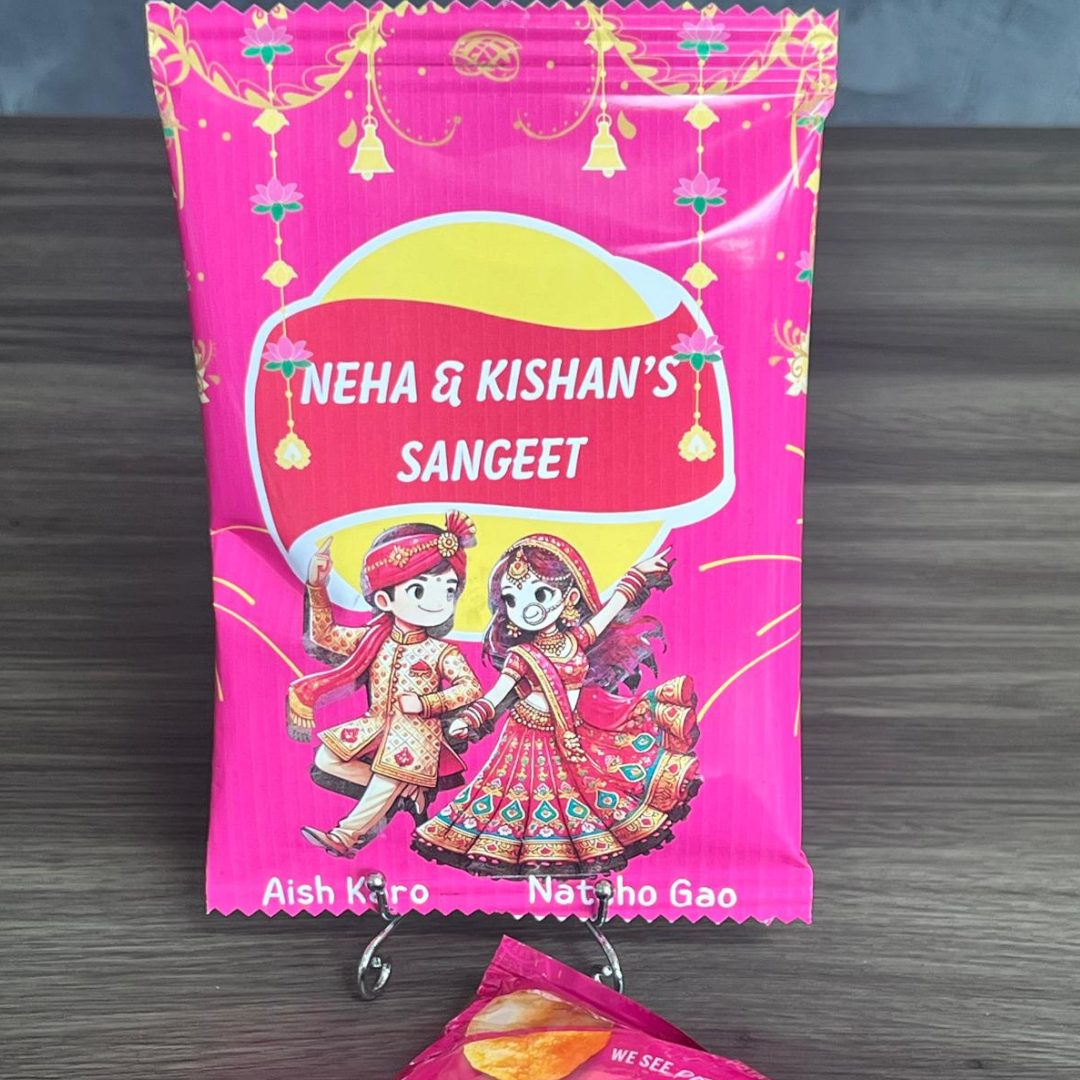 Desi Wedding Customised Favor Bags
