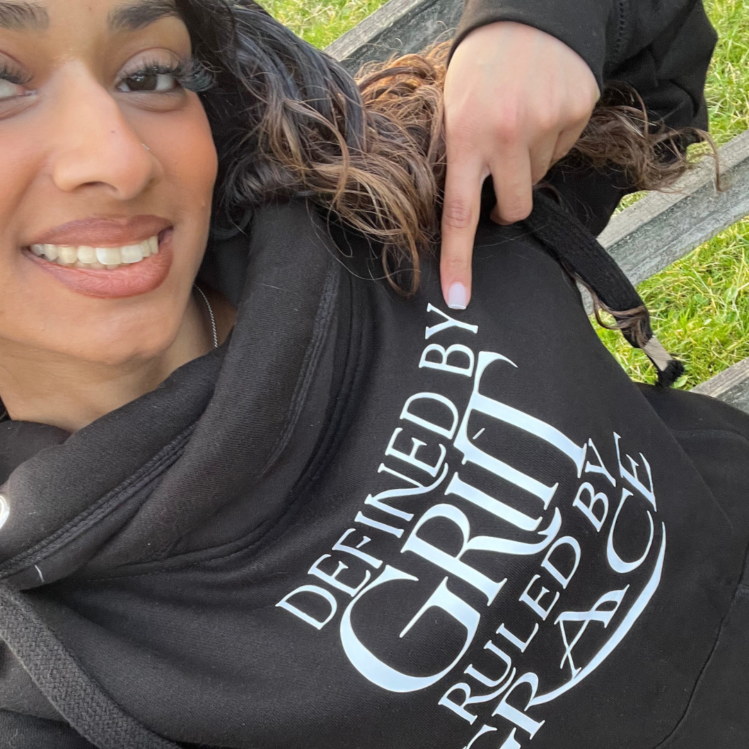 Defined By Grit Ruled By Grace Hoodie