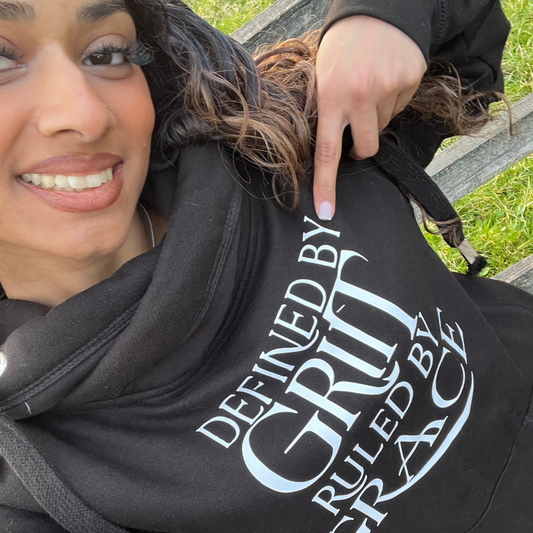 Defined By Grit Ruled By Grace Hoodie