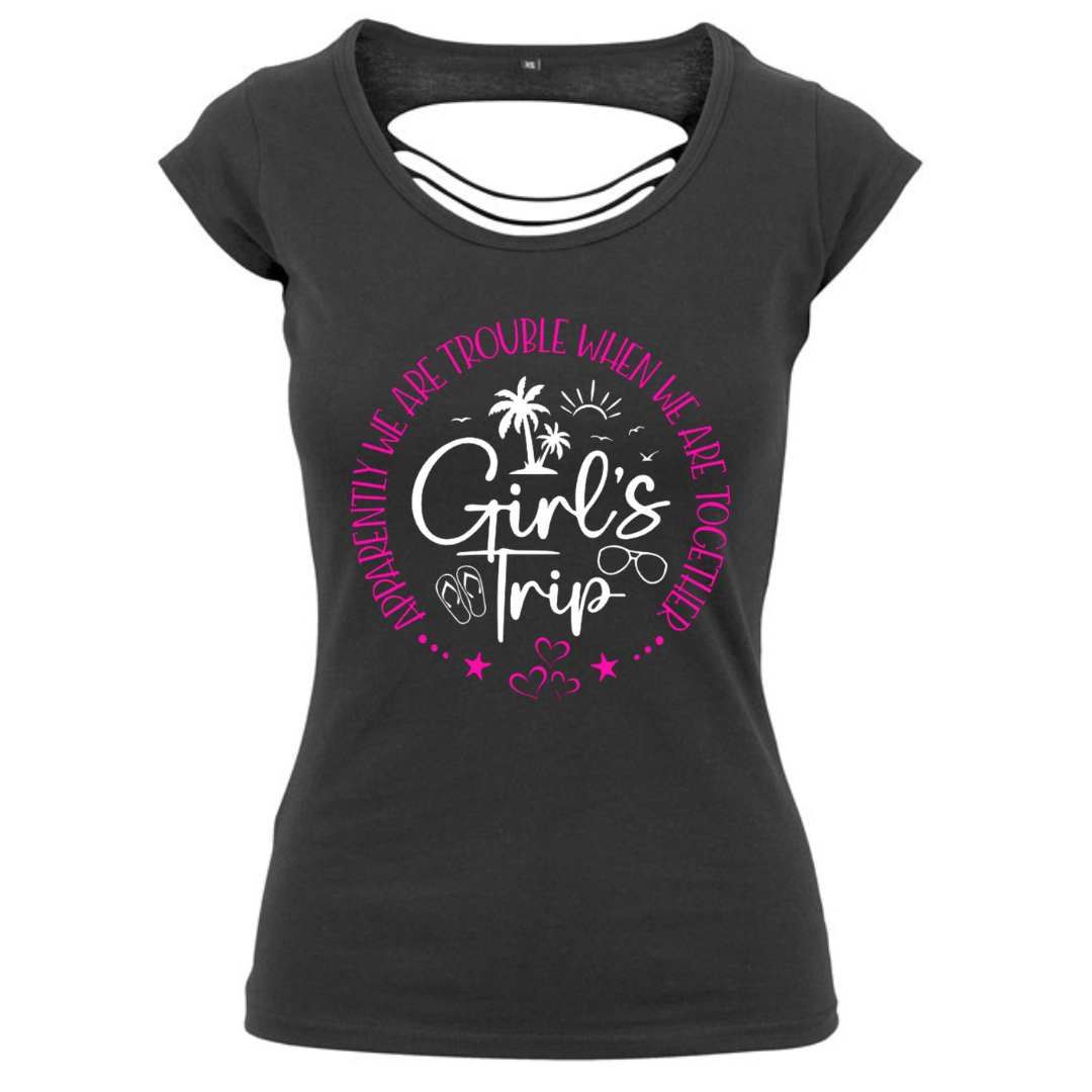 Girls Trip T-shirt - Trouble When Together