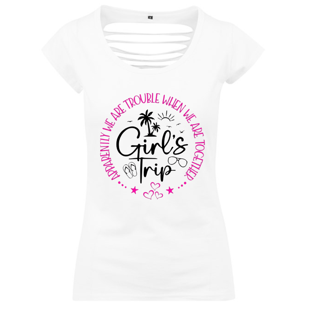 Girls Trip T-shirt - Trouble When Together