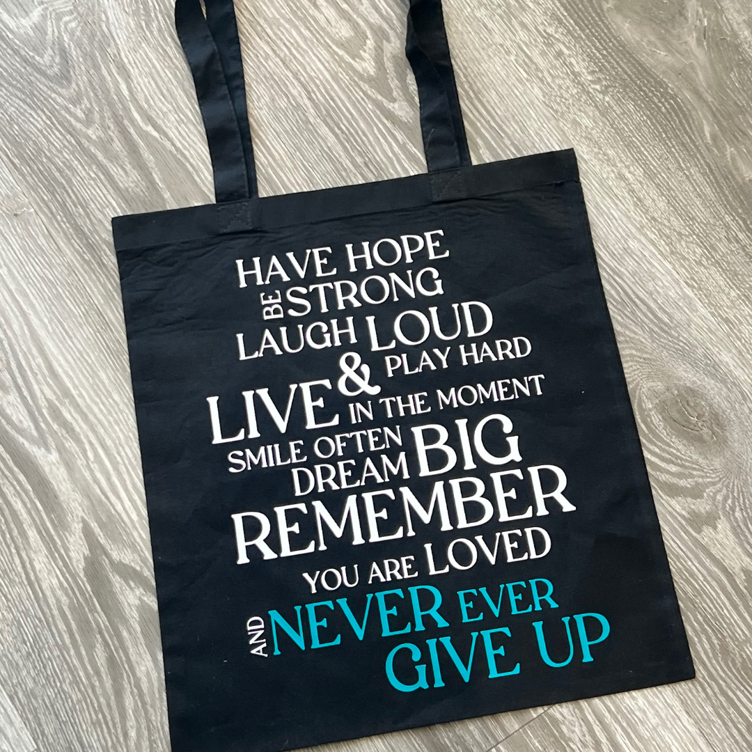 Have Hope Be Strong Personalised Tote Bag
