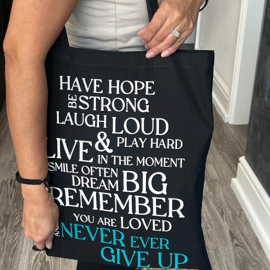 Have Hope Be Strong Personalised Tote Bag