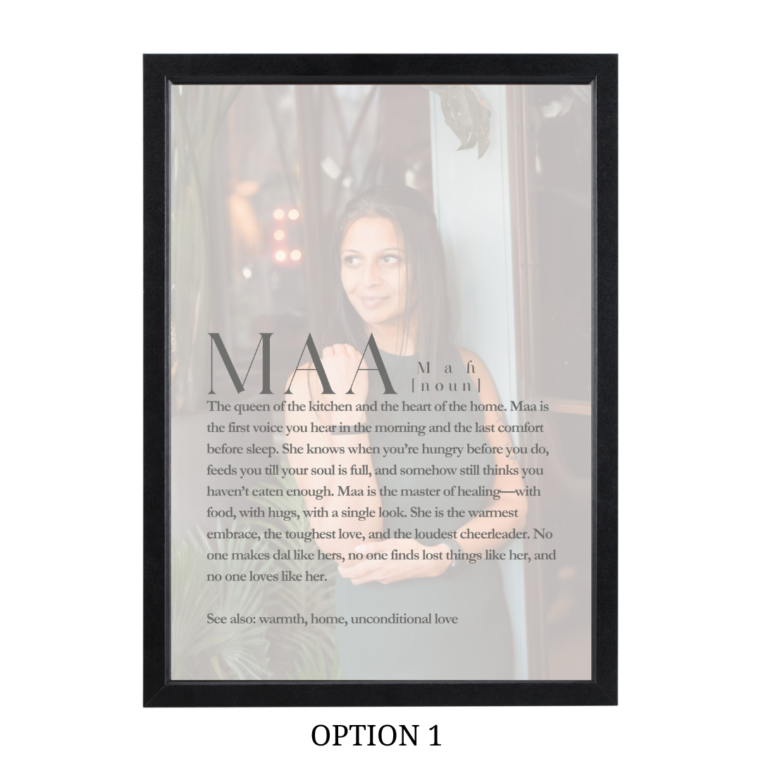 MAA Definition Art Frame