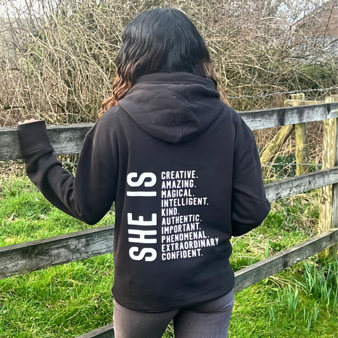 SHE IS - HOODIE