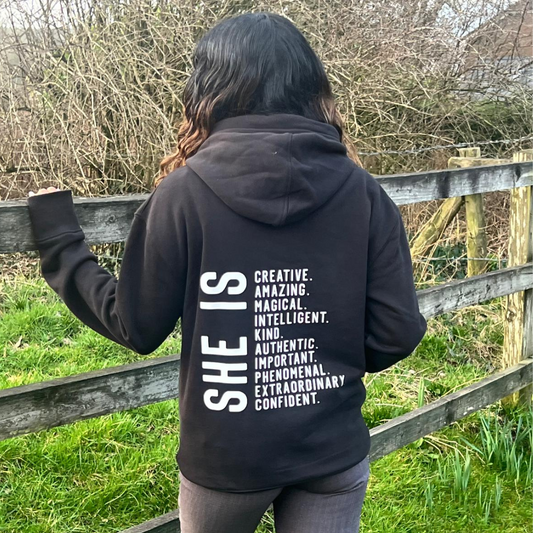 SHE IS - HOODIE
