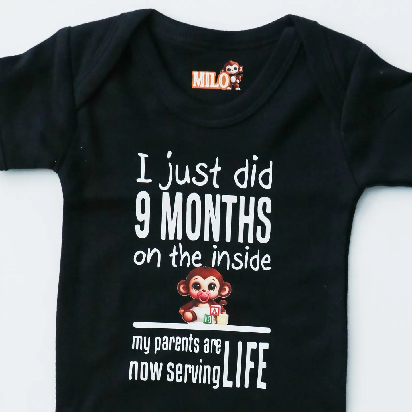 Milo - I Just Did 9 Month's Inside Baby Vest