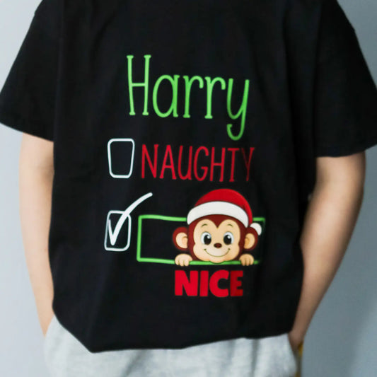 Milo - Christmas Naughty & Nice T-Shirt