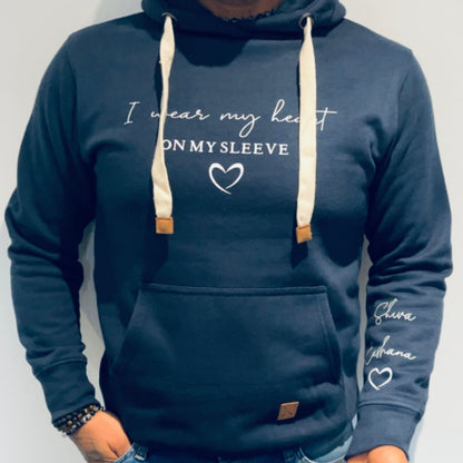 I Wear my Heart on my Sleeve Hoodie