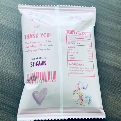 Flavour Packed Fun - Customised Birthday Favor Bags