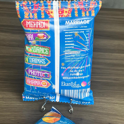 Desi Wedding Customised Favor Bags