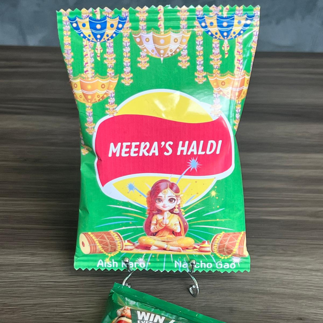 Desi Wedding Customised Favor Bags