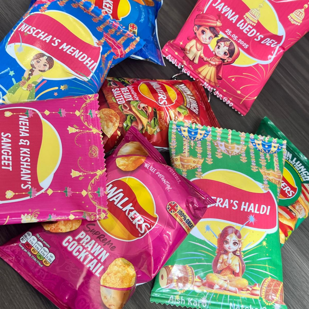 Desi Wedding Customised Favor Bags