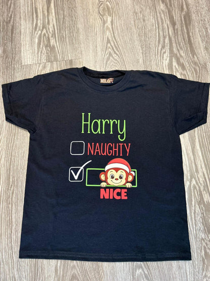 Milo - Christmas Naughty & Nice T-Shirt