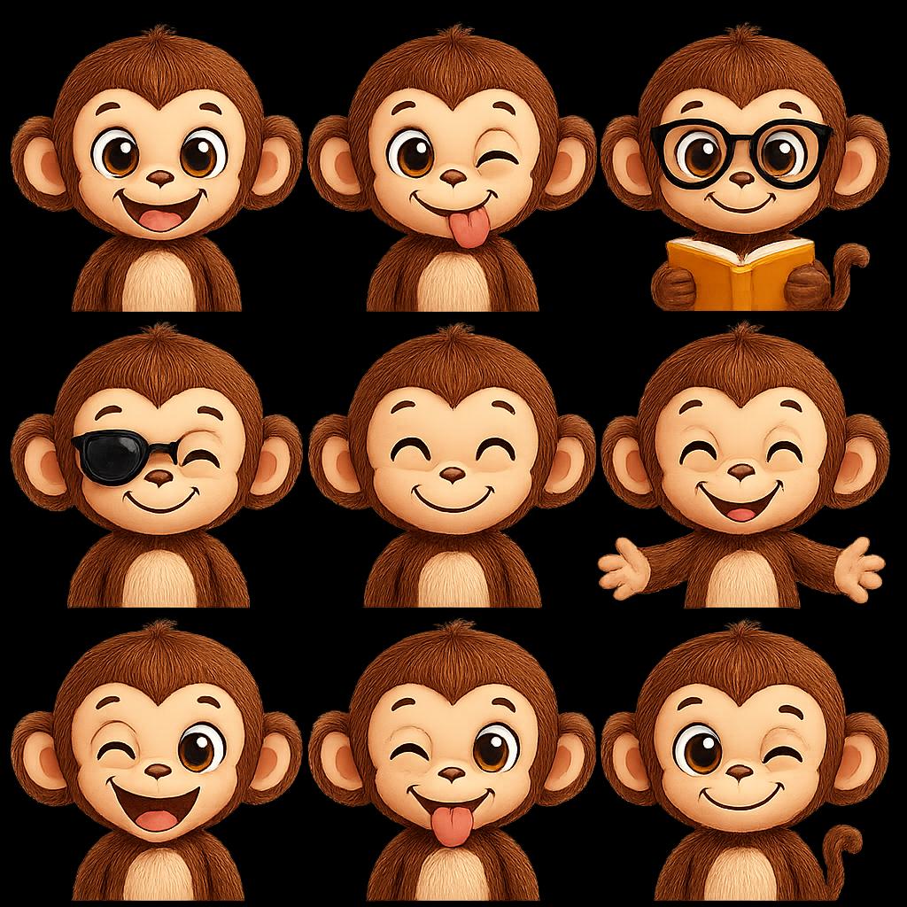 Milo - Emoji Sticker Sheet