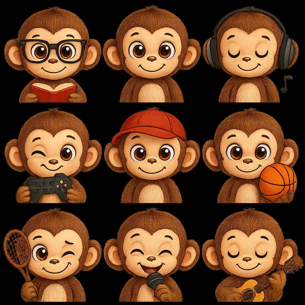 Milo - Emoji Sticker Sheet