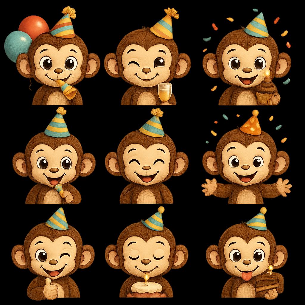 Milo - Emoji Sticker Sheet