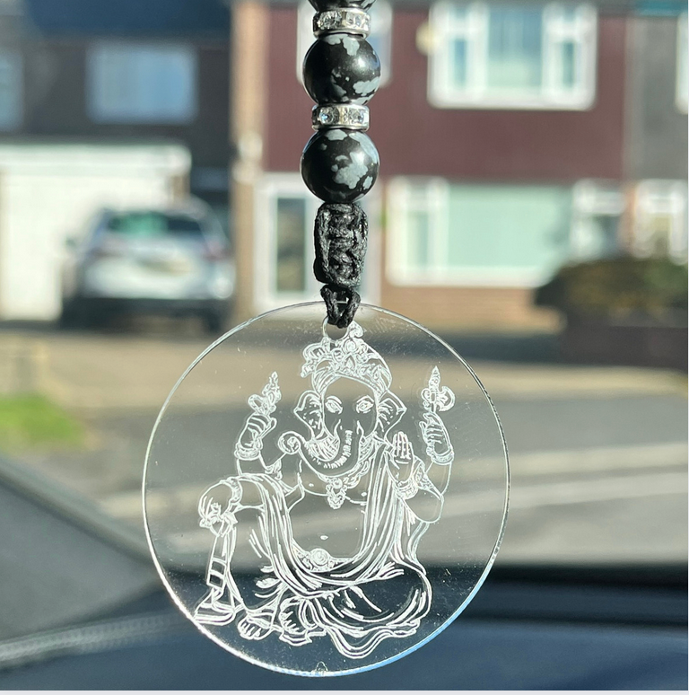 Hindu Deities Car Hanger or Keyring