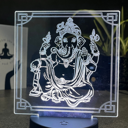 Hindu Deities Acrylic LED Light Up Frame