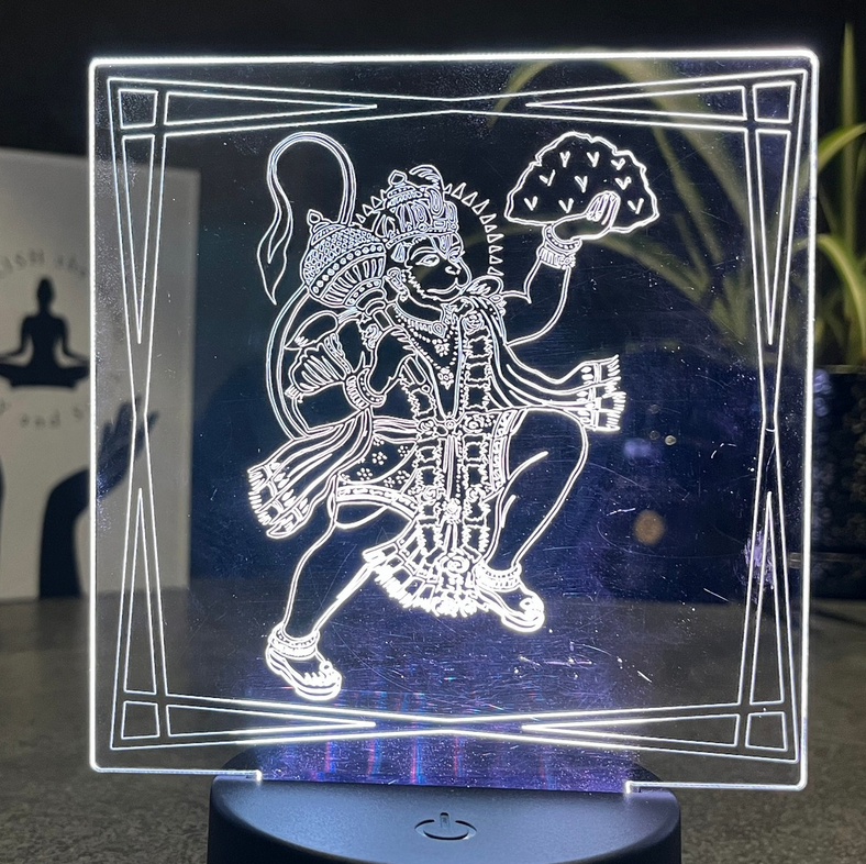 Hindu Deities Acrylic LED Light Up Frame