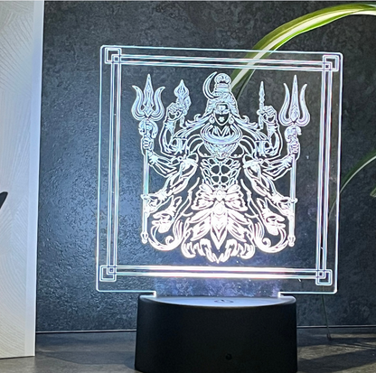 Hindu Deities Acrylic LED Light Up Frame