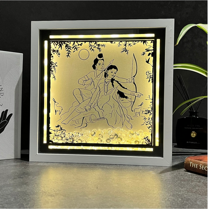 Ram & Sita Led Lightup Frame