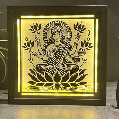 Laxmi Maa Light up Frame