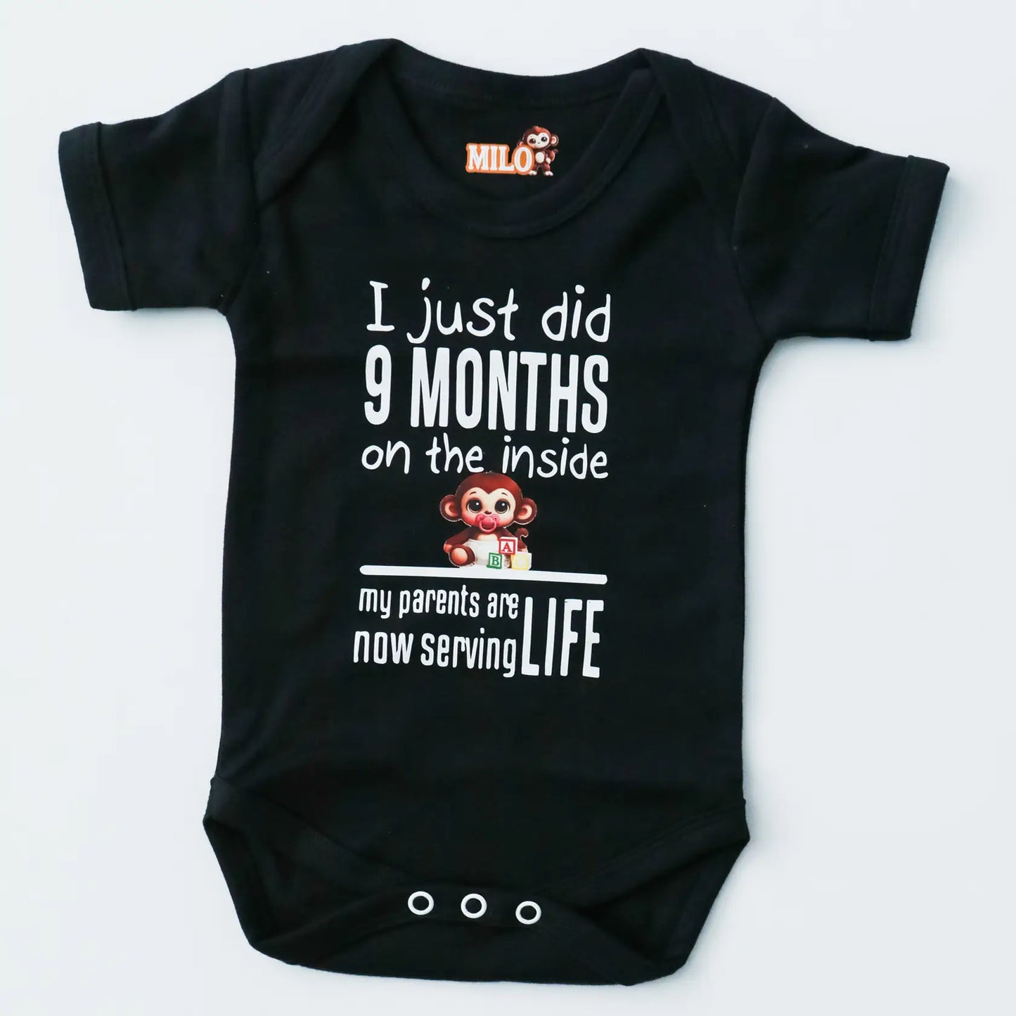 Milo - I Just Did 9 Month's Inside Baby Vest