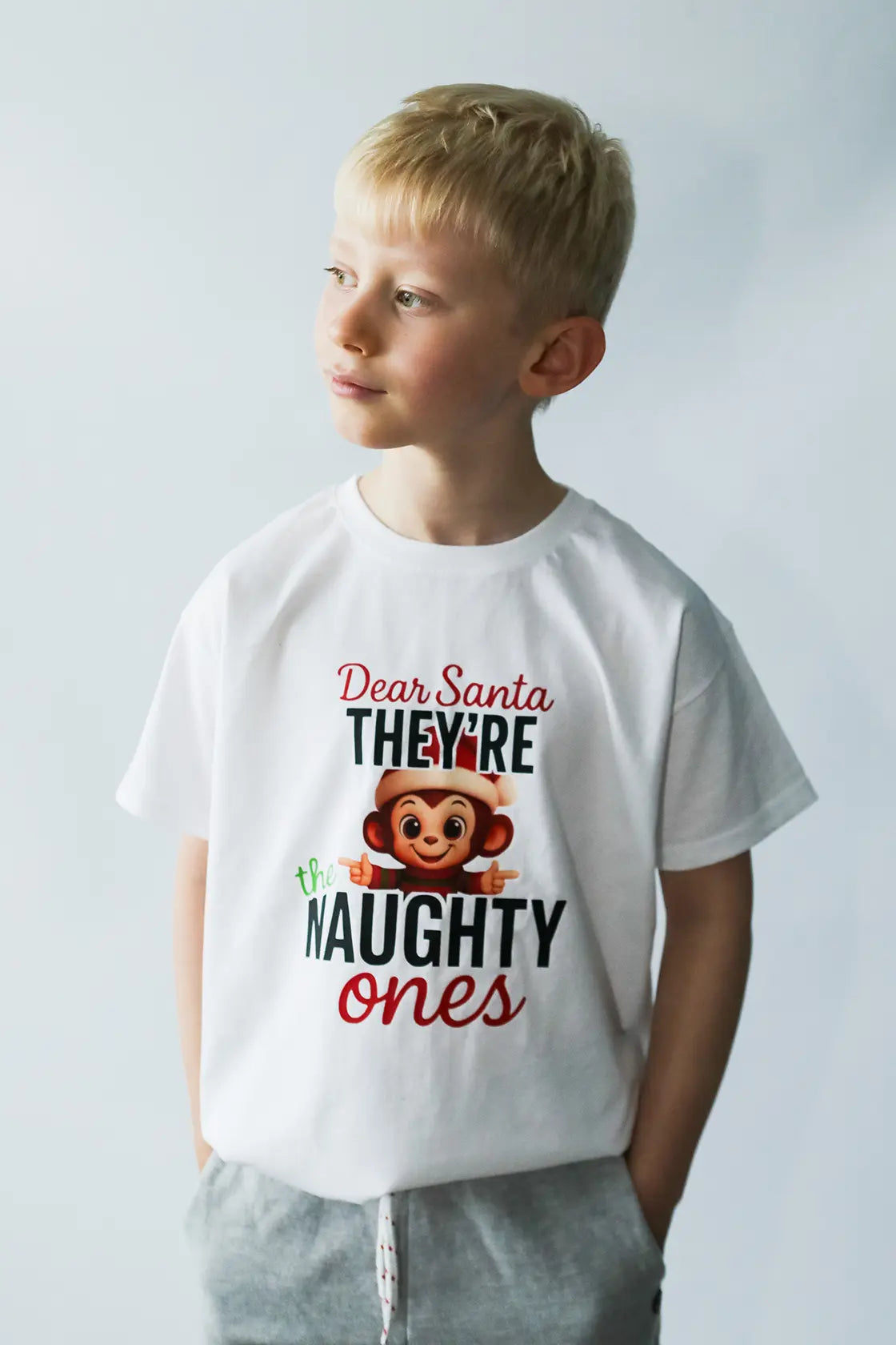 Milo - They're the Naughty Ones Christmas T-shirt